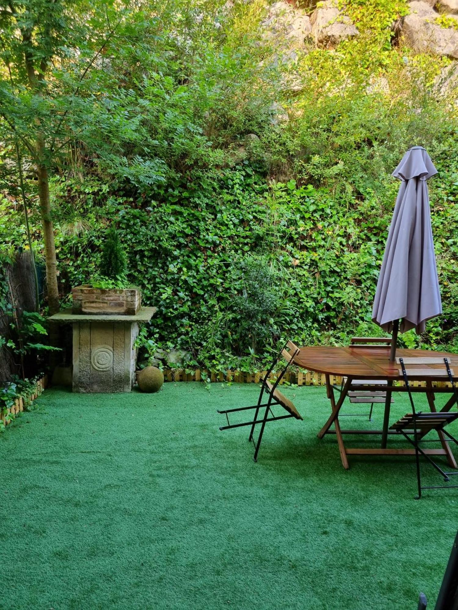 Casa De Claudia Comillas- Jardin Privado - A 10 Metros Del Capricho De Gaudi ภายนอก รูปภาพ
